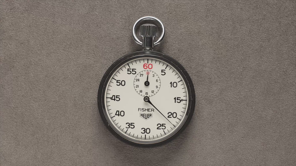 Heuer Fisher Split Second Stopwatch 51mm