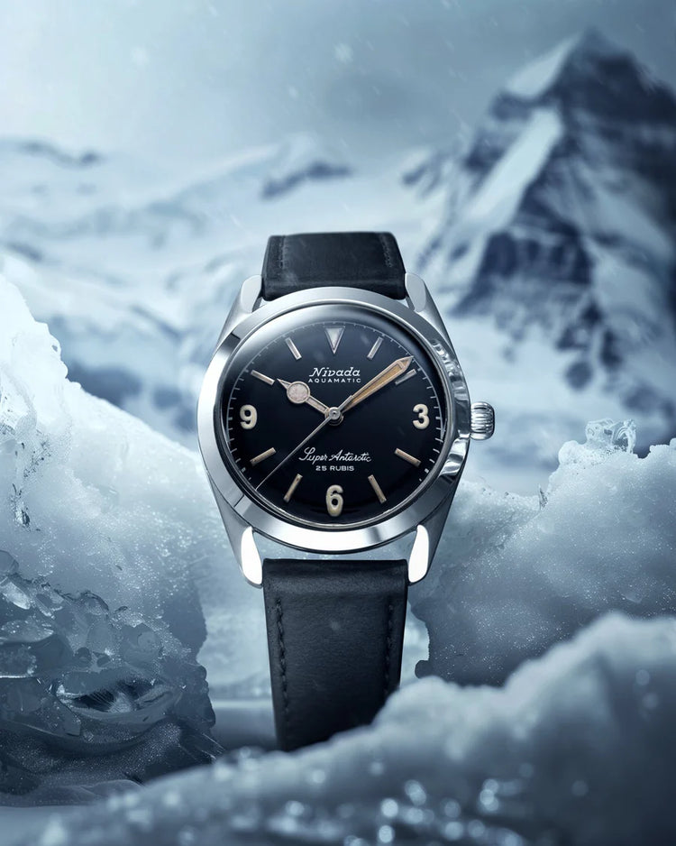 Nivada Grenchen Super Antarctic 3.6.9 Black - 38mm