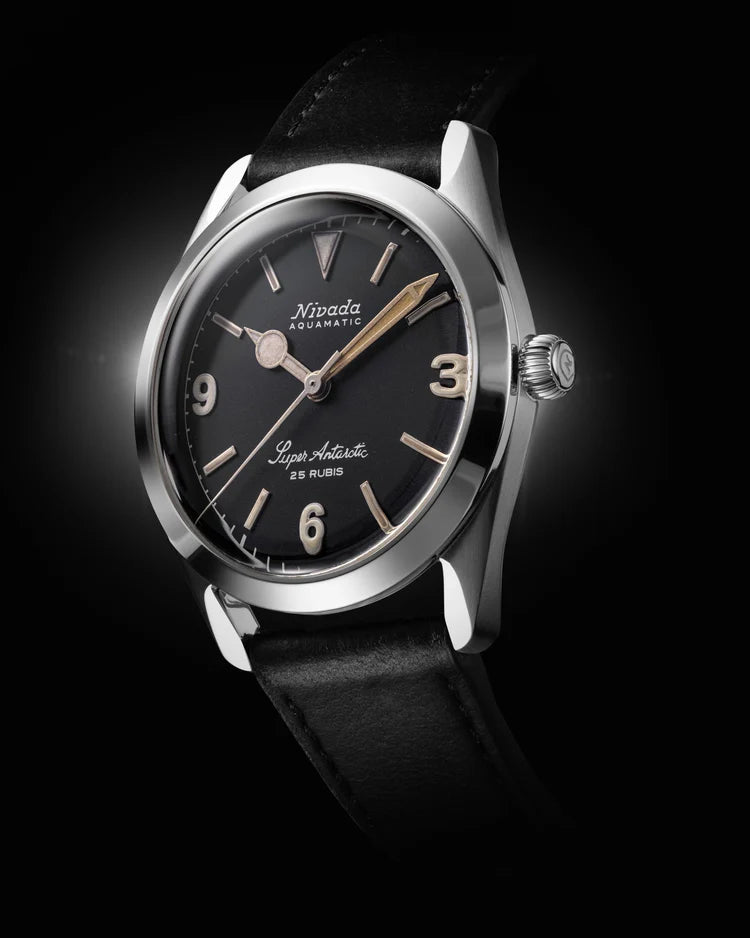 Nivada Grenchen Super Antarctic 3.6.9 Black - 38mm