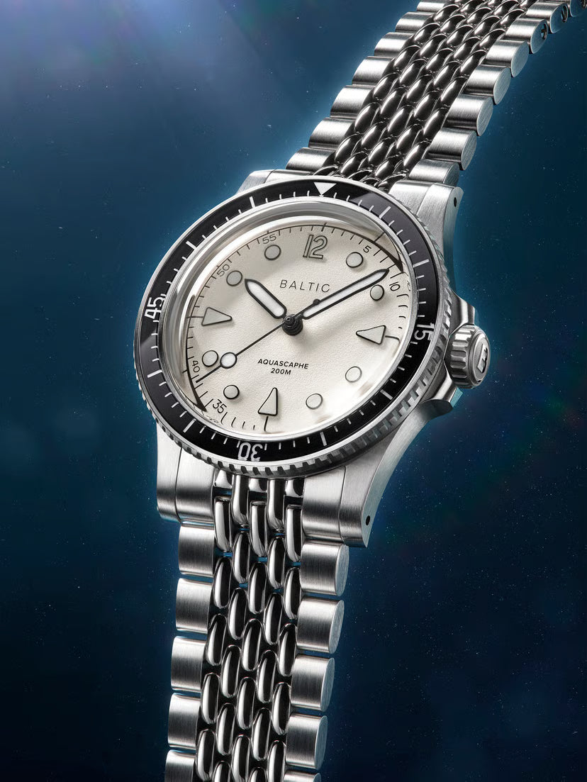 Baltic Aquascaphe MK2 Warm Silver - 37mm