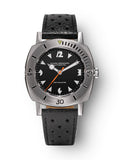 Nivada Grenchen White Art Deco Depthmaster