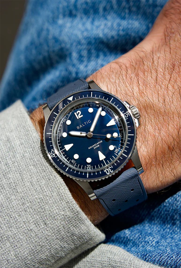 Baltic Aquascaphe MK2 Blue - 39.5mm