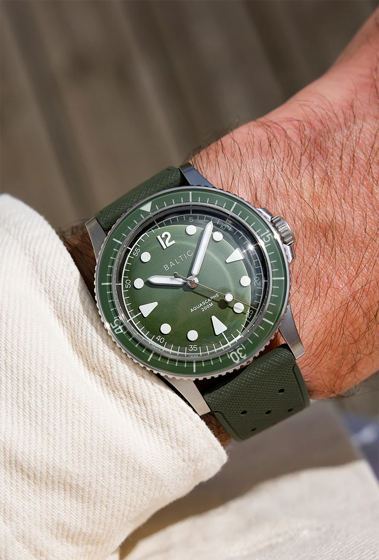 Baltic Aquascaphe MK2 Green - 39.5mm