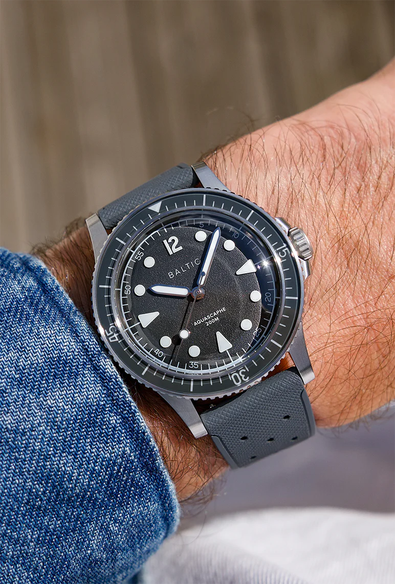 Baltic Aquascaphe MK2 Grey - 39.5mm