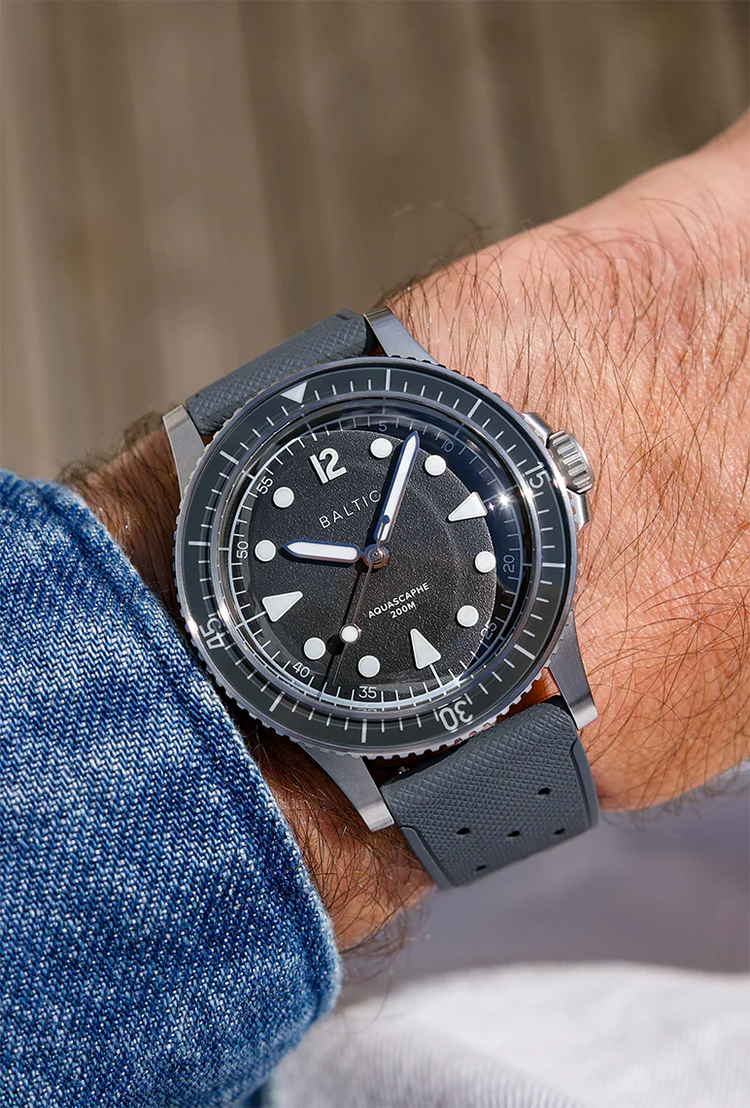 Baltic Aquascaphe MK2 Grey - 39.5mm